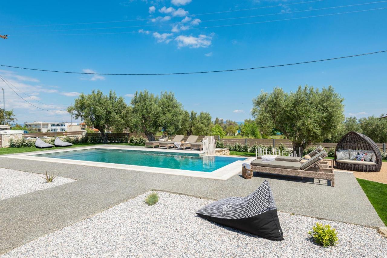 "Four Olives" Luxury Rooms, Afitos #Feelslikehome المظهر الخارجي الصورة